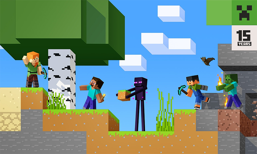 Minecraft has a thriving competitive scene