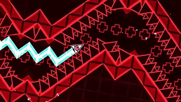 The wave behaves differently at different speeds in Geometry Dash